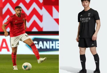 Benfica football shirts 2020-21